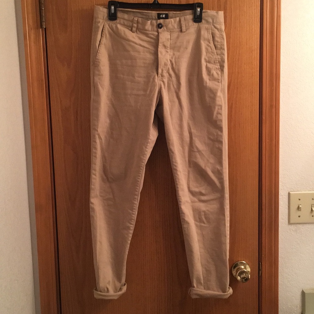H&M Men's Slim Fit Khakis